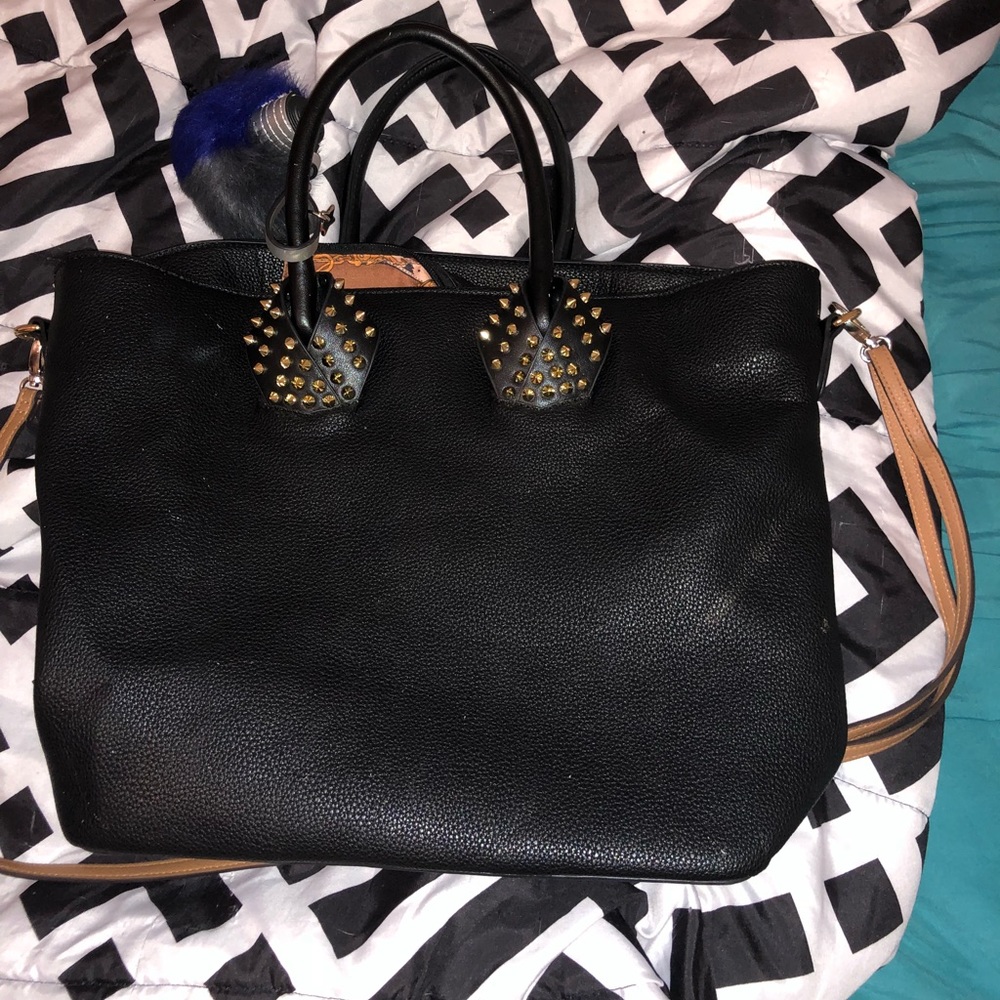 Studded purse